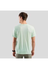 Koszulka męska Odlo X-ALP PW 115 T-shirt crew neck s/s. Kolor: zielony. Sport: bieganie