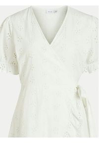 Vila Sukienka letnia Sula 14089419 Biały Regular Fit. Kolor: biały. Materiał: bawełna. Sezon: lato #2