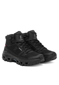 On Trekkingi Cloudrock Mid Wp 3WF10131043 Czarny. Kolor: czarny. Materiał: materiał #6