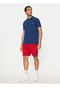 U.S. Polo Assn. Szorty sportowe MUP3355 Czerwony Regular Fit. Kolor: czerwony. Materiał: bawełna. Styl: sportowy