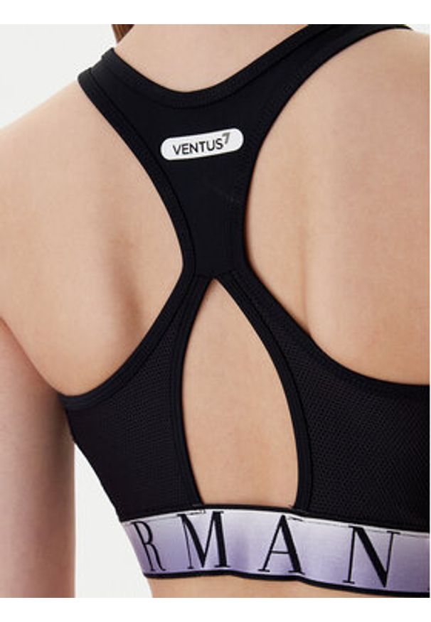 EA7 Emporio Armani Biustonosz sportowy 7W001467 AF21580 UC001 Czarny. Kolor: czarny. Materiał: syntetyk