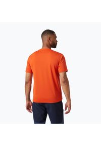 Koszulka męska Helly Hansen HH Tech Graphic. Kolor: pomarańczowy. Sport: turystyka piesza #1