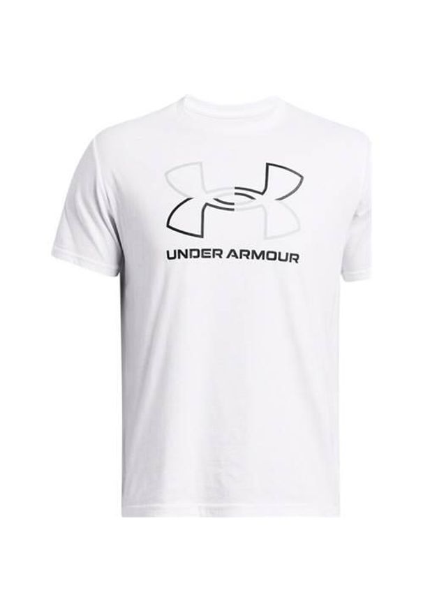 Koszulka sportowa męska Under Armour Gl Foundation Uodate. Kolor: biały. Materiał: bawełna, poliester