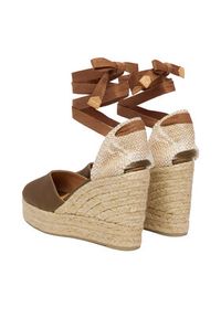 Castañer Espadryle Betina C/8ED/269 25698 Brązowy. Kolor: brązowy. Materiał: skóra, zamsz #5