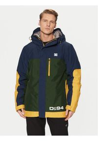 DC Shoes Kurtka snowboardowa Defiant ADYTJ03084 Granatowy Standard Fit. Kolor: niebieski. Materiał: syntetyk. Sport: snowboard