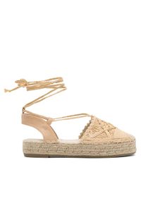 DeeZee Espadryle WSS990-205 Beżowy. Kolor: beżowy. Materiał: materiał #1