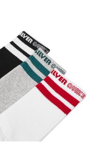 Quiksilver Skarpety długie CEO_BR_QUIK_2040_W_AW25 (3 PACK) Kolorowy. Materiał: bawełna. Wzór: kolorowy #3