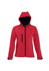 SOL'S - Kurtka Damska Replay Soft Shell. Kolor: czerwony