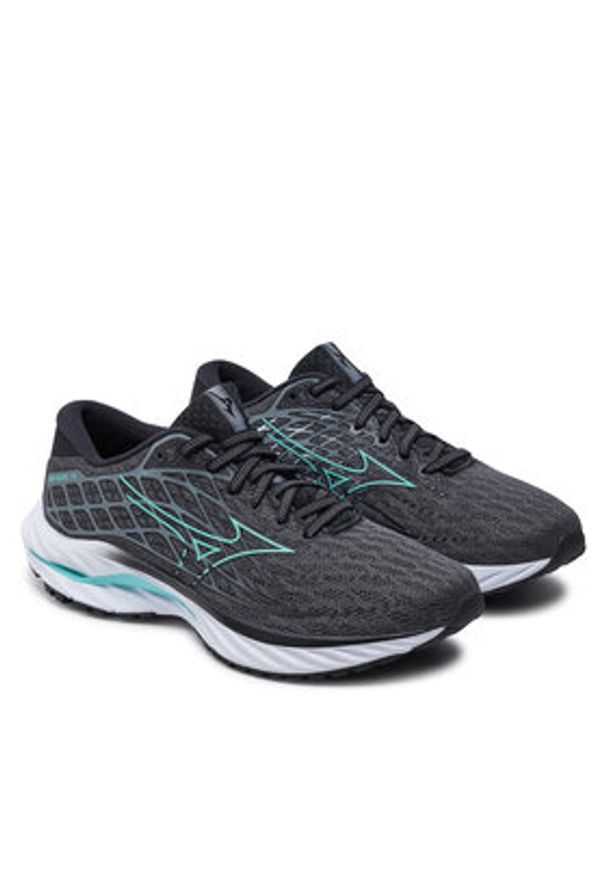 Mizuno Buty do biegania Wave Inspire 20 J1GD2444 Zielony. Kolor: zielony. Materiał: materiał. Model: Mizuno Wave