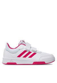Adidas - adidas Sneakersy Tensaur Sport 2.0 Cf K GW6451 Biały. Kolor: biały. Materiał: skóra