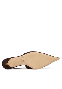 Elisabetta Franchi Czółenka SA17L61E2 Brązowy. Kolor: brązowy. Materiał: zamsz, skóra #5