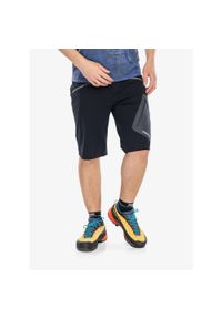 CRAZY - Krótkie spodenki męskie Crazy Short Resolution. Kolor: czarny. Długość: krótkie. Sport: turystyka piesza #1