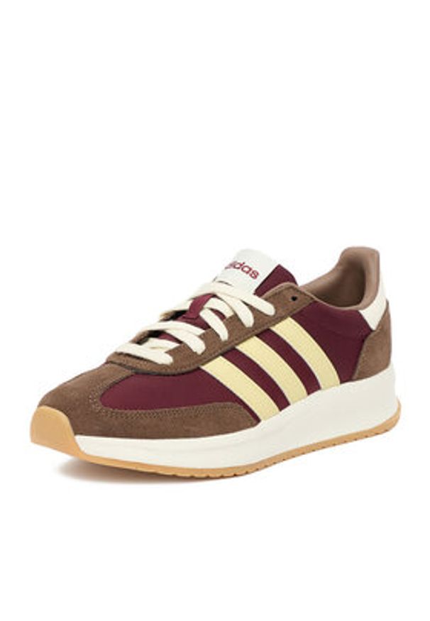 Adidas - adidas Sneakersy CEO-RUN 70s 2.0 JQ9589 Bordowy. Kolor: czerwony. Materiał: materiał. Sport: bieganie