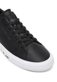 TOMMY HILFIGER - Tommy Hilfiger Sneakersy Harlem Street Lth FM0FM05708 Granatowy. Kolor: niebieski. Materiał: skóra #3