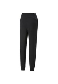 Puma - Spodnie damskie Pum ESS+ Embroidery High-Waist Pants FL. Stan: podwyższony. Kolor: czarny