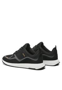 BOSS - Boss Sneakersy Titanium Runn 50487822 10242116 01 Czarny. Kolor: czarny. Materiał: materiał #5