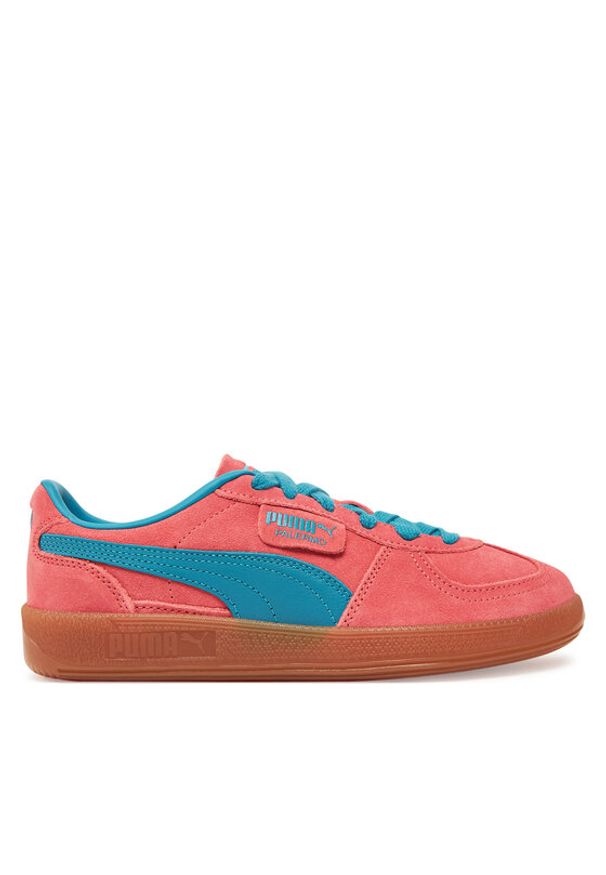 Puma Sneakersy Palermo Team 396463 46 Pomarańczowy. Kolor: pomarańczowy. Materiał: skóra, zamsz