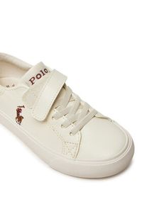 Polo Ralph Lauren Sneakersy RL01239110 Écru. Materiał: skóra #5