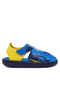 Adidas - adidas Sandały Disney Pixar IH1230 Niebieski. Kolor: niebieski. Wzór: motyw z bajki