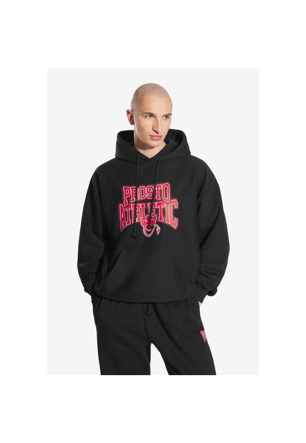 Bluza sportowa męska Prosto Chicago z kapturem. Typ kołnierza: kaptur. Kolor: czarny