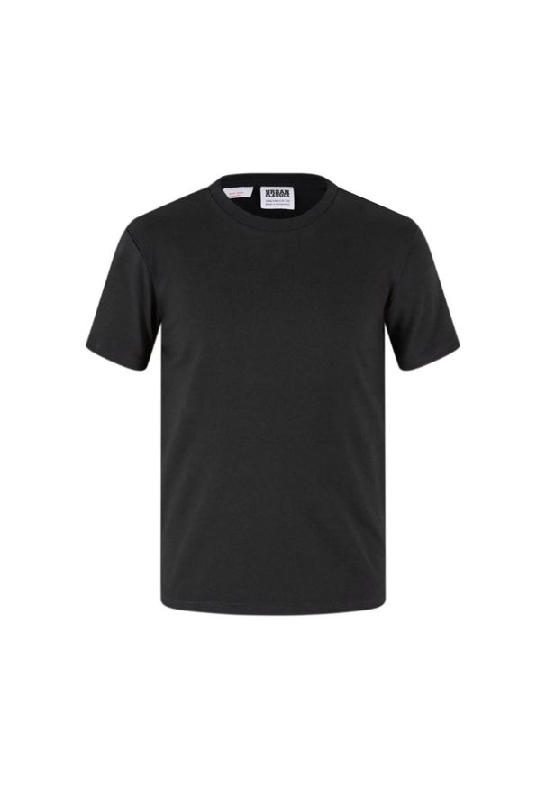 Urban Classics - Koszulka Z Elastycznego Dżerseju Dla Dziewcząt (zestaw 2 Sztuk). Kolor: czarny. Materiał: jersey. Sport: turystyka piesza