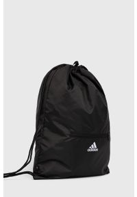 Adidas - adidas Plecak GN2040 kolor czarny z nadrukiem. Kolor: czarny. Materiał: poliester. Wzór: nadruk #4
