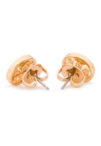 Tory Burch Kolczyki Logo Circle Stud Earring 11165518 Złoty. Materiał: złote. Kolor: złoty #3