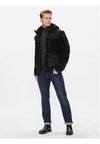 Blauer Kożuch 23WBLUC01055 Czarny Regular Fit. Kolor: czarny. Materiał: syntetyk