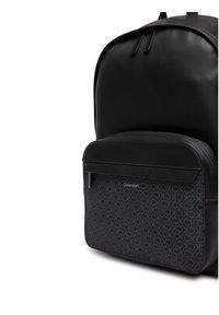Calvin Klein Plecak Ck Must Round Bp Mono K50K513047 Czarny. Kolor: czarny. Materiał: skóra