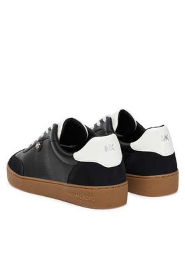 MICHAEL Michael Kors Sneakersy Scotty 43F4SCFS5L Czarny. Kolor: czarny. Materiał: skóra