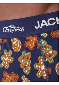 Jack & Jones Komplet bokserki i skarpety Gingerbread Giftbox 12285133 Kolorowy. Materiał: bawełna. Wzór: kolorowy