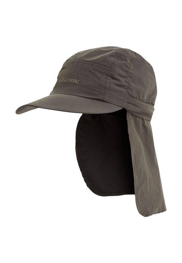 CRAGHOPPERS - Męska Czapka Pustynna Z Logo NosiLife III. Kolor: zielony