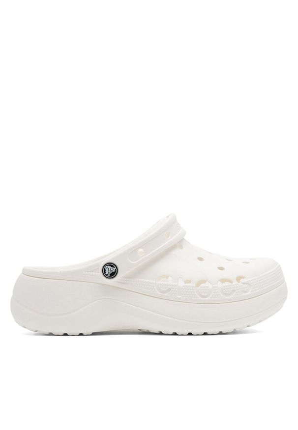 Klapki Crocs. Kolor: niebieski. Obcas: na platformie