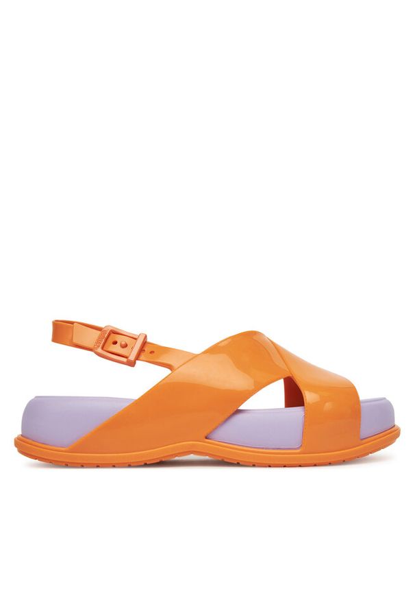 melissa - Sandały Melissa. Kolor: pomarańczowy. Obcas: na platformie