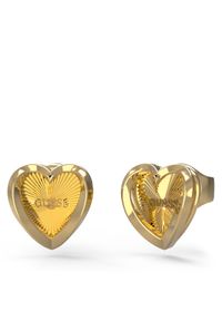 Guess Kolczyki JUBE04 612JW Złoty. Materiał: metalowe. Kolor: złoty