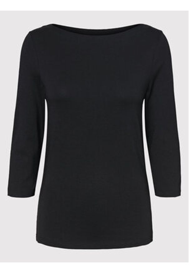 Vero Moda Bluzka Panda 10274133 Czarny Regular Fit. Kolor: czarny. Materiał: bawełna