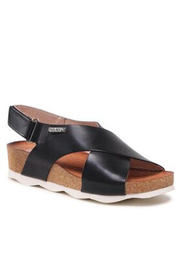 Pikolinos Sandały W9E-0912 Czarny. Kolor: czarny. Materiał: skóra