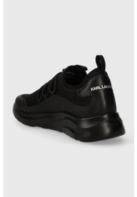Karl Lagerfeld sneakersy SERGER KC kolor czarny KL53615. Nosek buta: okrągły. Kolor: czarny #3