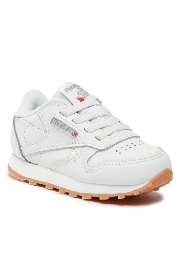 Buty Reebok Classic Leather Shoes GX9395 Biały. Kolor: biały. Materiał: skóra