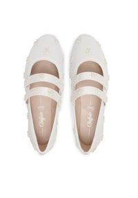 Buffalo Baleriny Dahlia Flower Pearl 1620070 Biały. Kolor: biały. Materiał: materiał #5