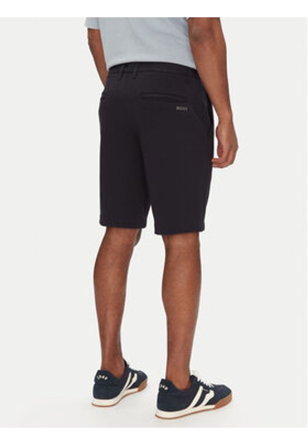 BOSS Szorty materiałowe S_Commuter-J 50511436 Granatowy Slim Fit. Kolor: niebieski. Materiał: syntetyk