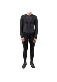 Spodnie kolarskie damskie POC Sovereign Thermal Cargo z szelkami. Kolor: czarny. Materiał: poliamid, elastan. Sport: kolarstwo