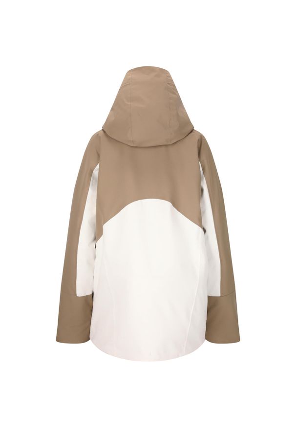 SLOPE - Damska kurtka narciarska Slope Kenai W-PRO 15000. Kolor: zielony, brązowy, beżowy, wielokolorowy. Sezon: zima. Sport: narciarstwo