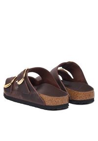 Birkenstock Klapki Arizona Big Buckle 1032916 Beżowy ciemny. Kolor: beżowy. Materiał: skóra #5