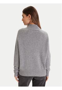 ViCOLO Sweter 77050F Szary Regular Fit. Kolor: szary. Materiał: kaszmir #5