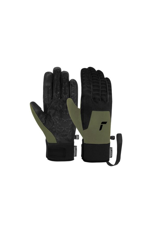 Rękawice narciarskie Reusch Raptor R-Tex® XT Touch-Tec. Kolor: zielony, czarny, wielokolorowy. Sport: narciarstwo