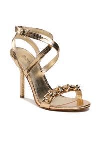 Sandały MICHAEL Michael Kors Asha Sandal 40S3ASHS2M Pale Gold. Kolor: złoty. Materiał: skóra #1