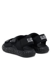 EA7 Emporio Armani Sandały XBR004 XK449 R312 Czarny. Kolor: czarny. Materiał: materiał #5