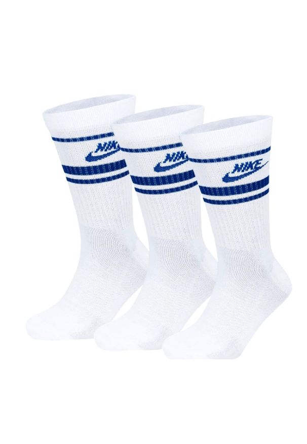 SKARPETY Nike Everyday Essential, Dla obu płci. Kolor: biały. Materiał: poliester, materiał. Sport: turystyka piesza
