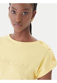 Marciano Guess T-Shirt G6GI04 K3505 Żółty Regular Fit. Kolor: żółty. Materiał: bawełna #3